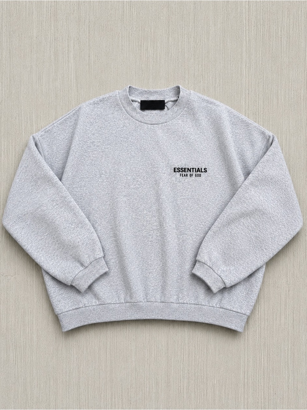Fear of God Essentials Gray Crewneck Sweatshirt with pockets Men’s (Size Large )